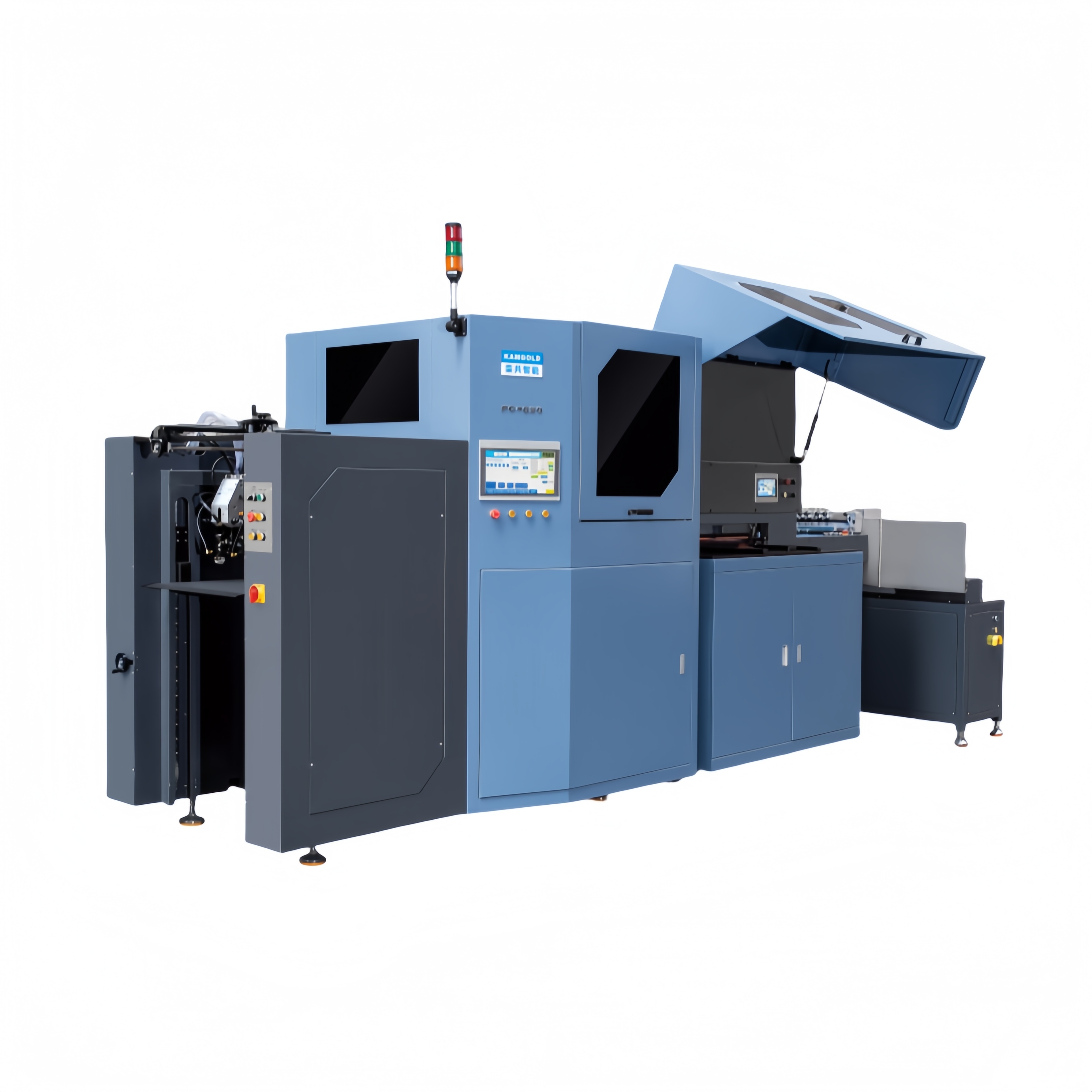 FC-520 Automatic Didital Platen Presss Die Cutting Machine with Waste Discharging